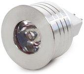 Bombilla led gu5,3 1w 90lm 6000ºk 12v 40.000h [pl-187201-mr16-30-cw]