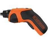 Black decker cs3651lc-qw cacciavite elettrico e avvitatore a impulso 180 giri/min nero, arancione