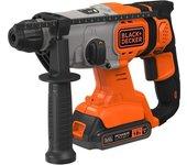 Martillo perforador 3 en 1 sds+18v black+decker bcd900d1s