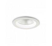 Ideal lux basic - foco empotrable led 1 luz blanco ip44