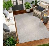 Surya alfombra exterior/interior marfil/gris 160x213