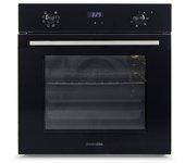 Horno digital cristal negro | universalblue