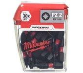 Punta MILWAUKEE Pz2 25Mm (25 Pcs)