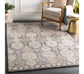 Surya alfombra vintage oriental negro/beige 200x275