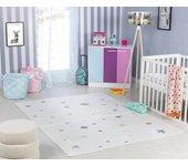 Alfombra Para Niños Lavable Multicolor/beige 120x170cm Stella