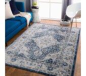 Surya alfombra vintage oriental azul/gris/senape 160x220