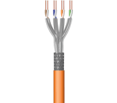 Cable de Red Rígido UTP Categoría 6 EWENT Naranja 100 m