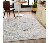 Surya alfombra vintage oriental marfil/azul 200x275