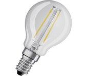 Bombilla led osram p e14 transparente 2,8w 250lm 2700k regulable ip20 320 ° [lv-4058075436862]