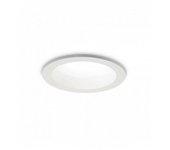 Ideal lux basic - foco empotrable con luz led blanco ip44