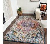 Surya alfombra vintage oriental multicolor/rosa 120x170