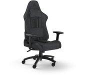 Silla gaming corsair tc100 negro gris