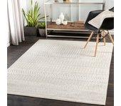 Surya alfombra escandinava bohemia blanco/gris 200x275