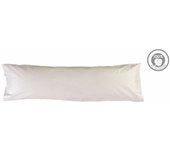 Funda de almohada HOSTELINE IRIS (Blanco - 45 x 75 cm)