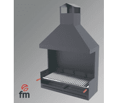 FM CALEFACCION Barbacoas fr carbón y leña modelo BV-102 de fm barbacoas