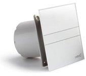 Cata extractor de aire de flujo simple, placa frontal de cristal blanco (sikoae120g)