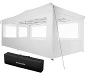 Carpa Viola 3x6 M Con 4 Paneles Laterales - Blanco