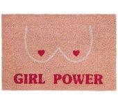 Felpudo Fisura Girl Power Rosa.