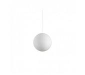 Modern Suspension Paper Metal Blanco 1 Luz E27 D40Cm