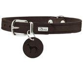 Collar para perro hunter aalborg chocolate s/m 37-43 cm