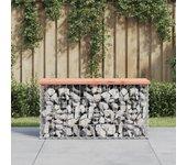 Banco De Jardín VIDAXL Marrón Madera (83x31,5x42 cm)