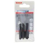 Conjunto de Brocas BOSCH de Escareação - 3 Un - 6 - 8 mm