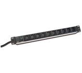 Pdu 10 iec c-13 19 1u magnet