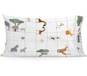 Funda de almohada happyfriday mini savanna multicolor 50 x 75 cm