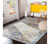 Surya alfombra vintage oriental multicolor/azul 160x220