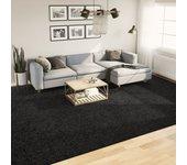 Shaggy PAMPLONA Alfombra Long Sleet Modern Negro 300x400 cm