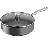 Cacerola tefal c4243253 gris aluminio