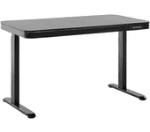 Escritorio Elevable BELIANI Kenly (60 x 120 x 72-122 - Tablero Aglomerado - Negro)