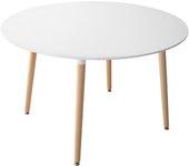 Table ronde 120cm blanche martha