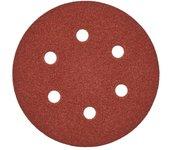 Milwaukee lija circular velcro perforada 150 40 (25 u.