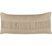 Cojín de yute beige 30 x 70 cm BELIANI Luina