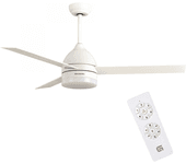 Ventilador techo blanco