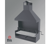 FM CALEFACCION Barbacoas fr carbón y leña modelo BVE-102 de fm barbacoas