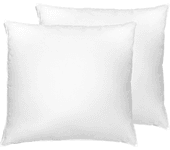 Juego de 2 Almohadas BELIANI Khartaphu (Blanco - 80x80 cm)