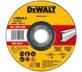 DEWALT DW4547AIA-AE - Disco de desbaste cóncavo para metal 180 x 6 x 22.23 mm