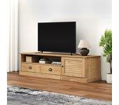 Mueble De Tv VIDAXL Marrón Madera (156x40x40 cm)