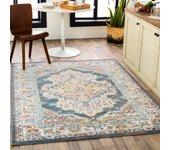 Surya alfombra vintage oriental multicolor/gris 160x213