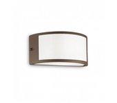 Ideal lux rex - 1 luz de pared exterior coffee ip44