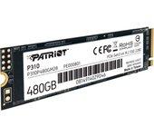 Ssd patriot p310 480 gb m.2 2280 pcie nvme 4