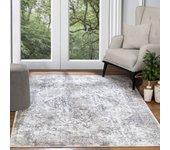 Surya alfombra vintage oriental blanco/gris 120x170