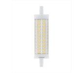 Bombilla led lápiz r7s en cristal 2452lm blanco cálido