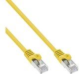 Cable de Red INLINE (RJ45 - 10 m - Amarillo)