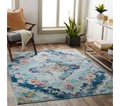 Surya alfombra vintage oriental multicolor/azul 160x215