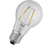 Bombilla led osram a e27 transparente 2,5w 250lm 2700k ip20 300 ° [lv-4058075434165]