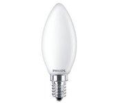 Bombilla philips vela led e14 6,5w 806lm 2700k luz cálida 3,5x9,7cm