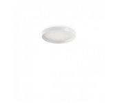 Decorativo redondo simple empotrar blanco, 3000k